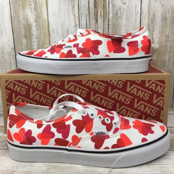 💕💕Vans Authentic Valentines hearts W Sneakers❤️ - Picture 4 of 12